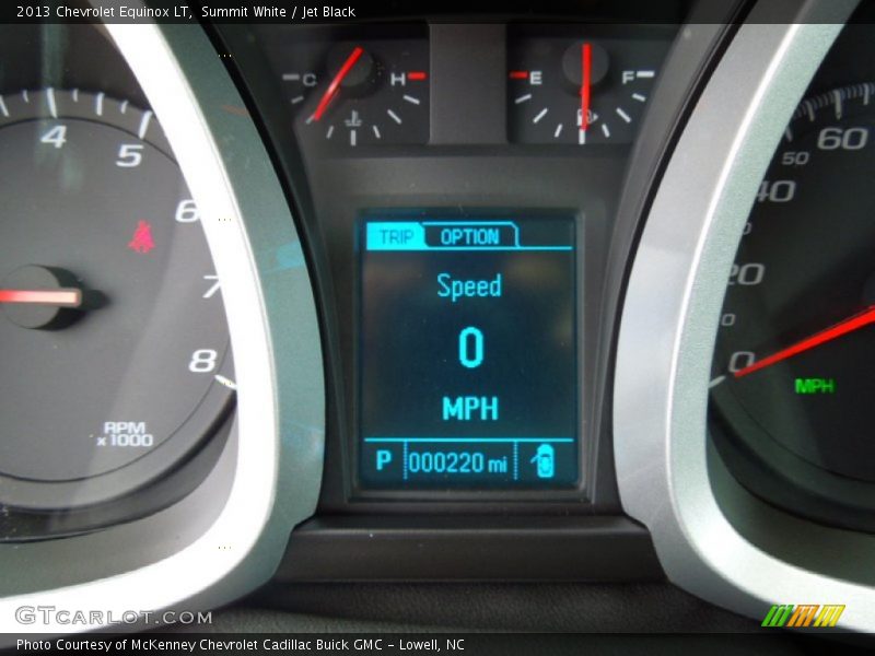 Summit White / Jet Black 2013 Chevrolet Equinox LT