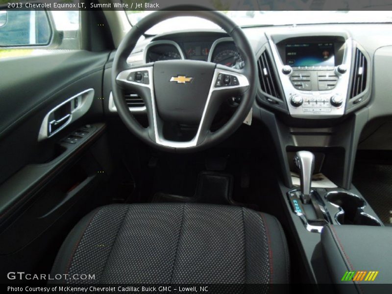Summit White / Jet Black 2013 Chevrolet Equinox LT