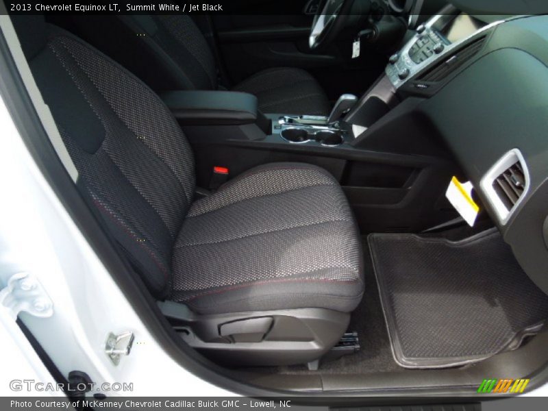 Summit White / Jet Black 2013 Chevrolet Equinox LT