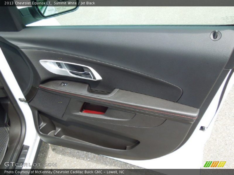 Summit White / Jet Black 2013 Chevrolet Equinox LT