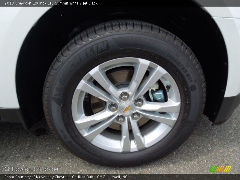 Summit White / Jet Black 2013 Chevrolet Equinox LT