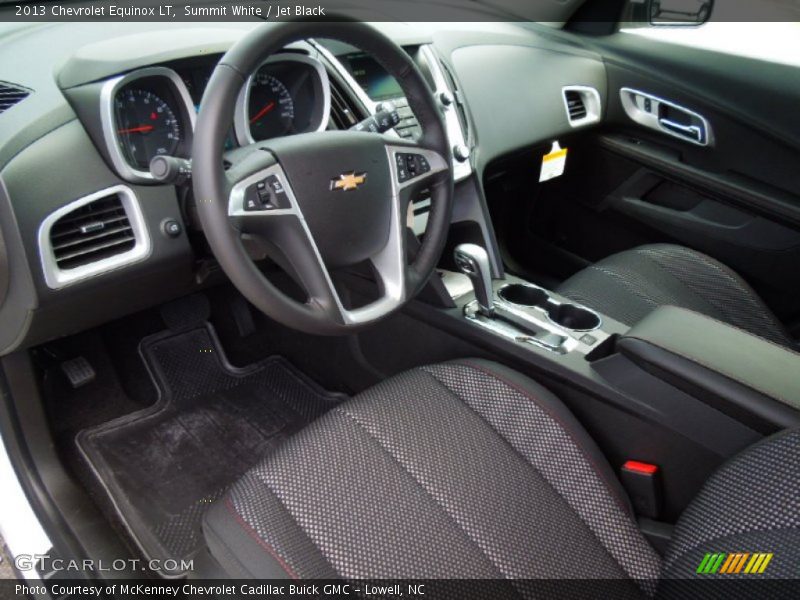 Summit White / Jet Black 2013 Chevrolet Equinox LT