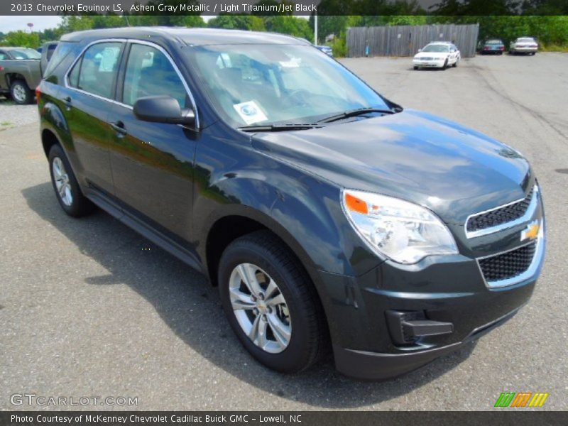 Ashen Gray Metallic / Light Titanium/Jet Black 2013 Chevrolet Equinox LS