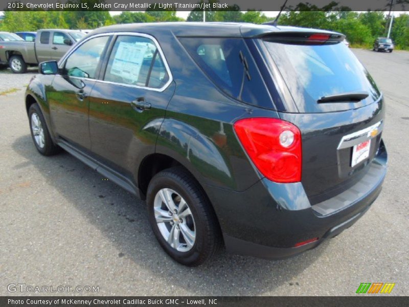 Ashen Gray Metallic / Light Titanium/Jet Black 2013 Chevrolet Equinox LS