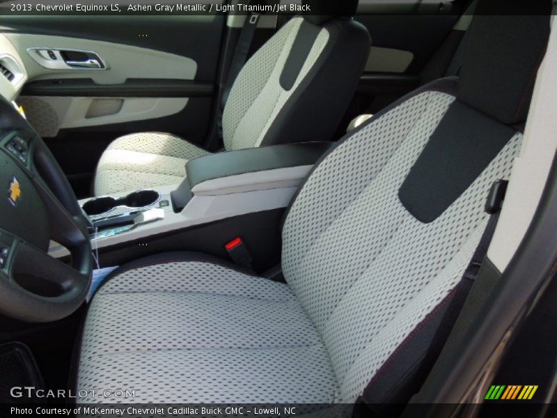 Ashen Gray Metallic / Light Titanium/Jet Black 2013 Chevrolet Equinox LS