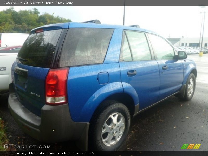 Bright Blue / Gray 2003 Saturn VUE V6 AWD