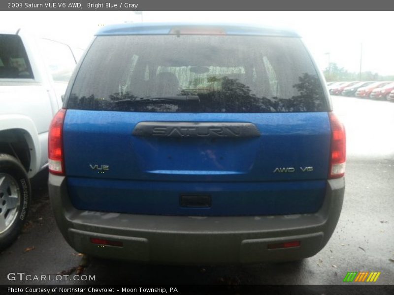 Bright Blue / Gray 2003 Saturn VUE V6 AWD