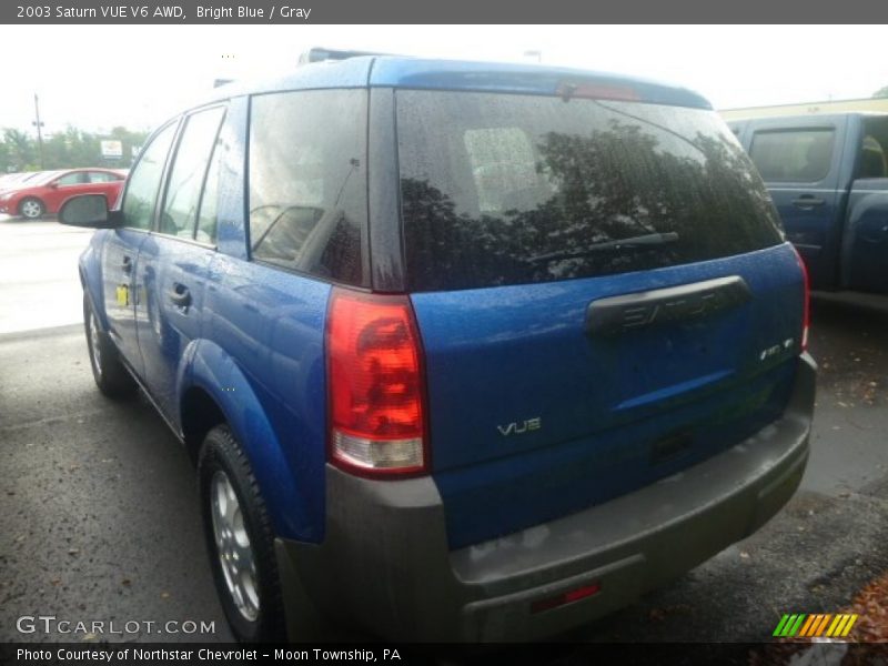 Bright Blue / Gray 2003 Saturn VUE V6 AWD