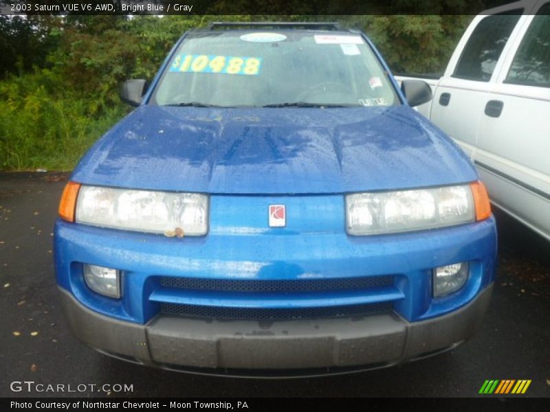 Bright Blue / Gray 2003 Saturn VUE V6 AWD