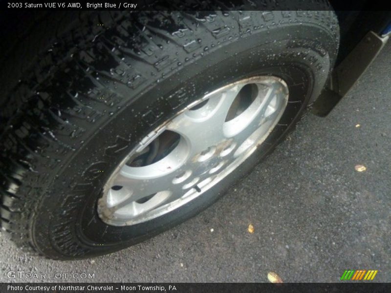 Bright Blue / Gray 2003 Saturn VUE V6 AWD