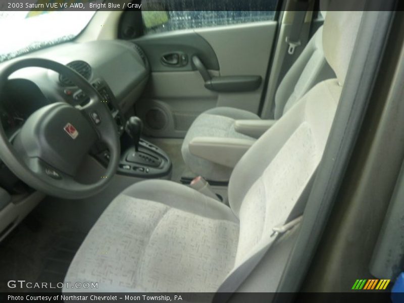 Bright Blue / Gray 2003 Saturn VUE V6 AWD