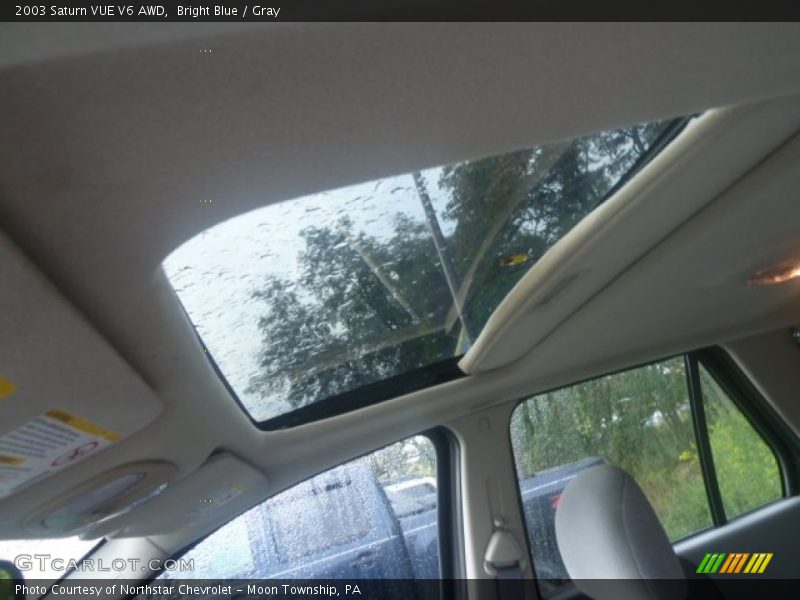 Bright Blue / Gray 2003 Saturn VUE V6 AWD