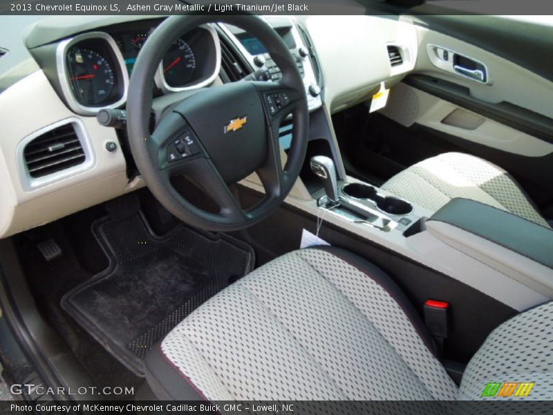 Light Titanium/Jet Black Interior - 2013 Equinox LS 