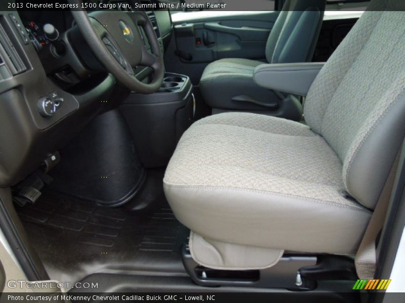 Summit White / Medium Pewter 2013 Chevrolet Express 1500 Cargo Van