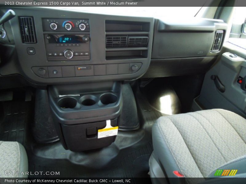 Summit White / Medium Pewter 2013 Chevrolet Express 1500 Cargo Van