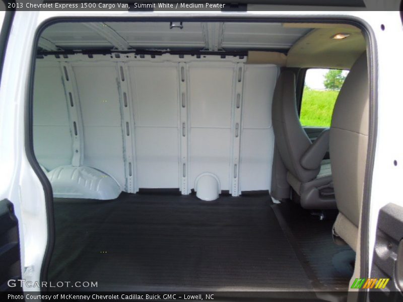 Summit White / Medium Pewter 2013 Chevrolet Express 1500 Cargo Van