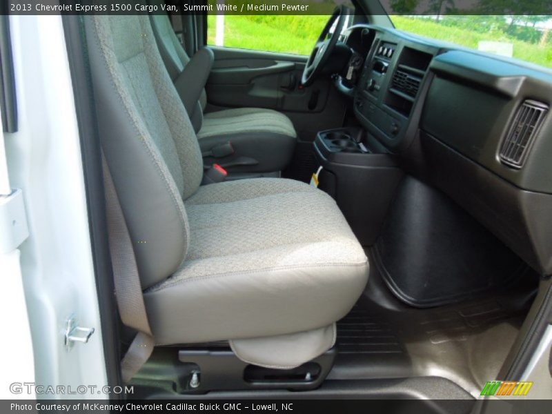 Summit White / Medium Pewter 2013 Chevrolet Express 1500 Cargo Van