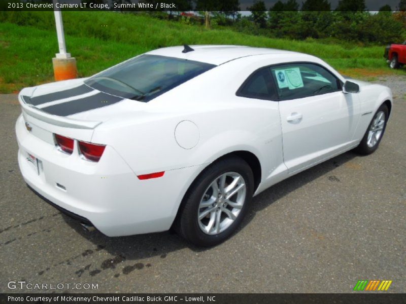 Summit White / Black 2013 Chevrolet Camaro LT Coupe