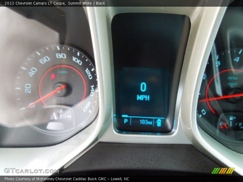 Summit White / Black 2013 Chevrolet Camaro LT Coupe