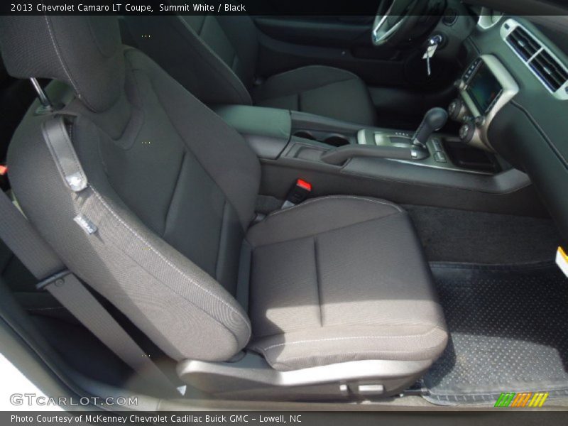 Summit White / Black 2013 Chevrolet Camaro LT Coupe