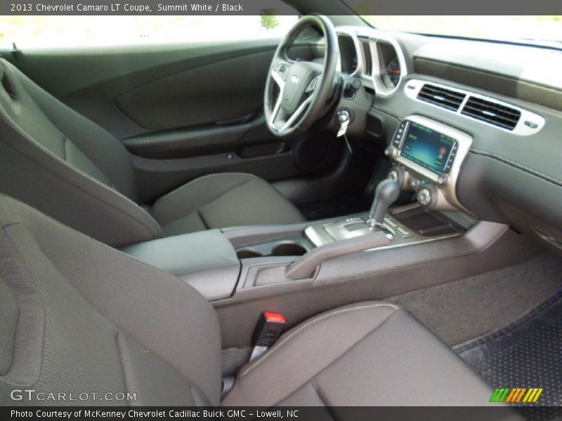 Summit White / Black 2013 Chevrolet Camaro LT Coupe