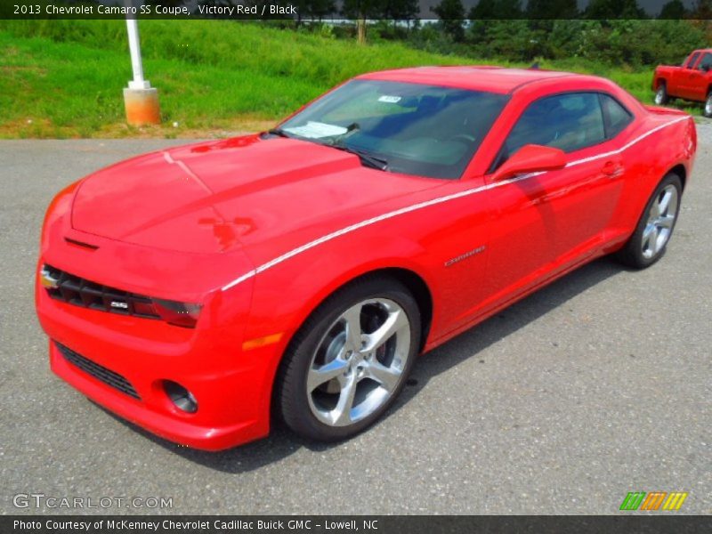 Victory Red / Black 2013 Chevrolet Camaro SS Coupe