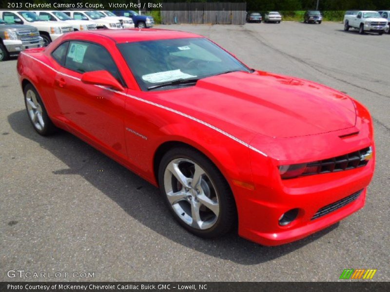 Victory Red / Black 2013 Chevrolet Camaro SS Coupe