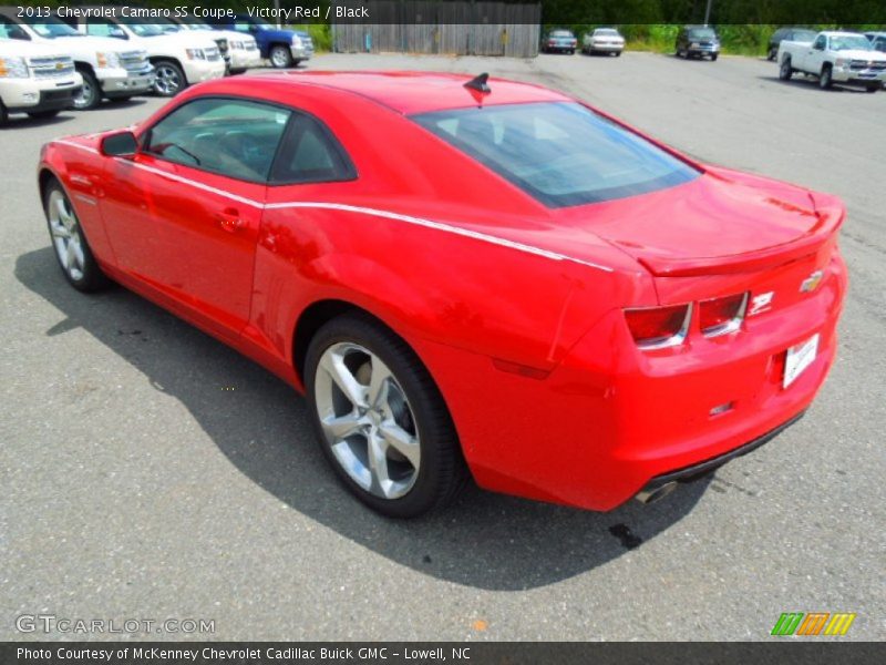 Victory Red / Black 2013 Chevrolet Camaro SS Coupe