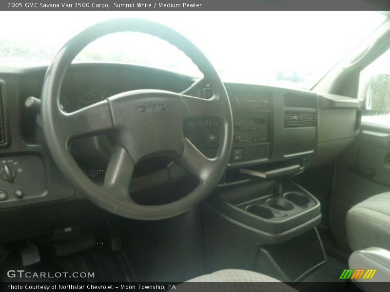 Summit White / Medium Pewter 2005 GMC Savana Van 3500 Cargo