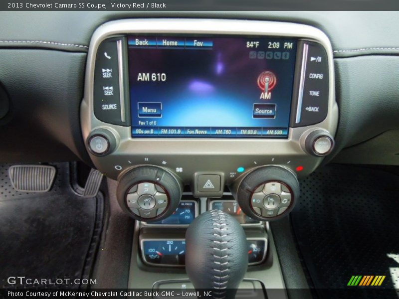 Controls of 2013 Camaro SS Coupe