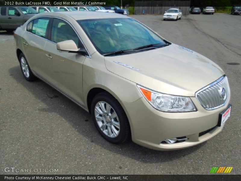 Gold Mist Metallic / Cashmere 2012 Buick LaCrosse FWD