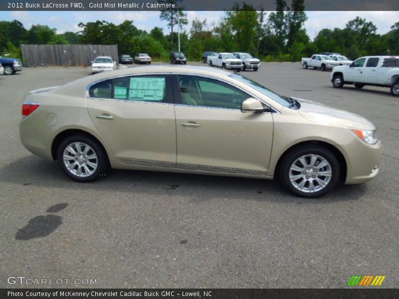 Gold Mist Metallic / Cashmere 2012 Buick LaCrosse FWD