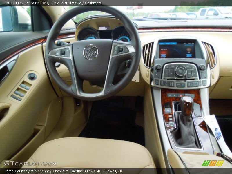 Dashboard of 2012 LaCrosse FWD
