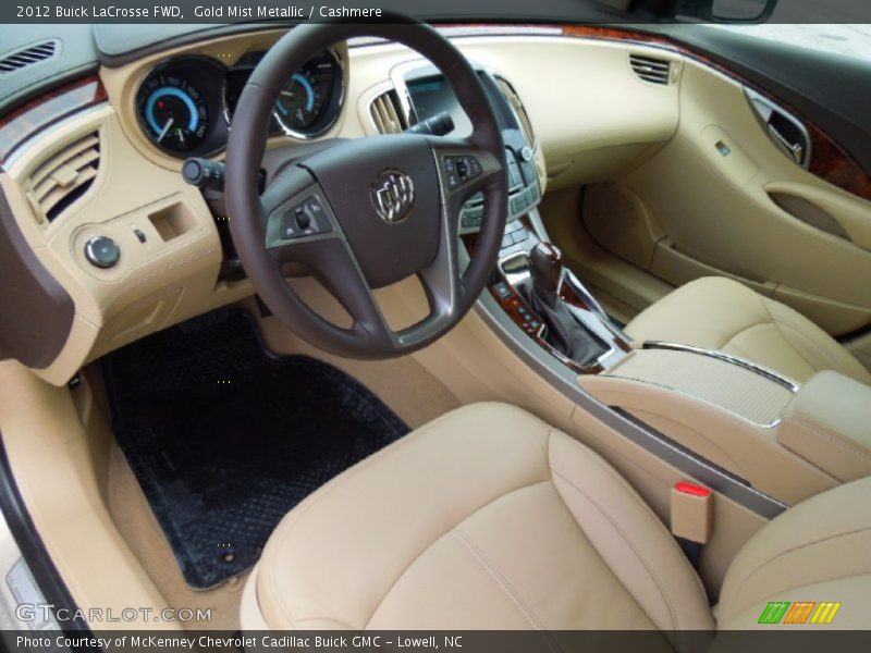 Gold Mist Metallic / Cashmere 2012 Buick LaCrosse FWD