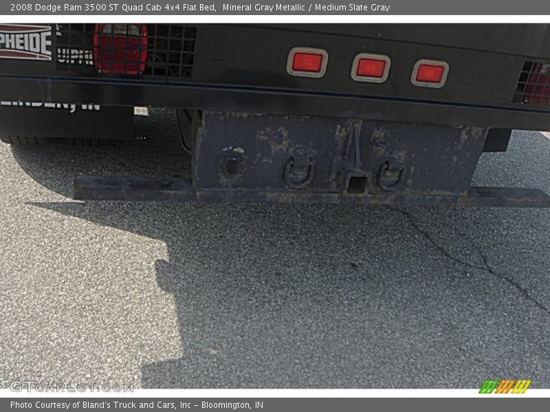 Mineral Gray Metallic / Medium Slate Gray 2008 Dodge Ram 3500 ST Quad Cab 4x4 Flat Bed