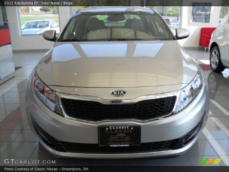 Satin Metal / Beige 2012 Kia Optima EX
