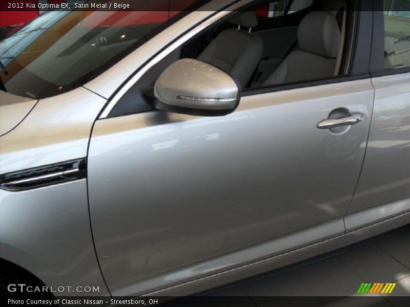 Satin Metal / Beige 2012 Kia Optima EX