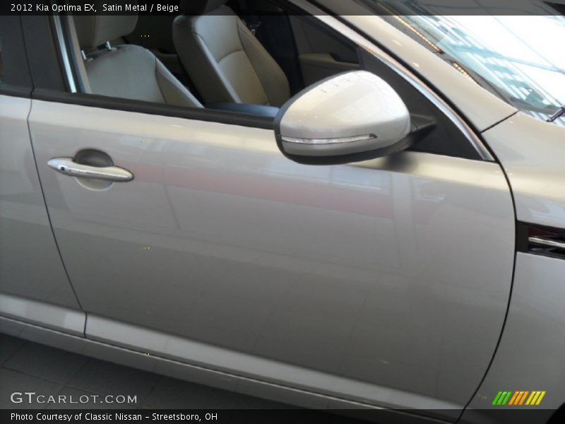 Satin Metal / Beige 2012 Kia Optima EX
