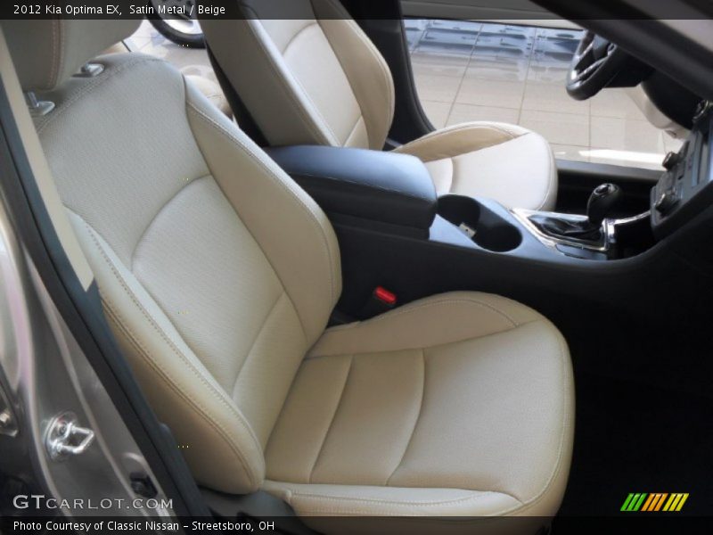 Satin Metal / Beige 2012 Kia Optima EX