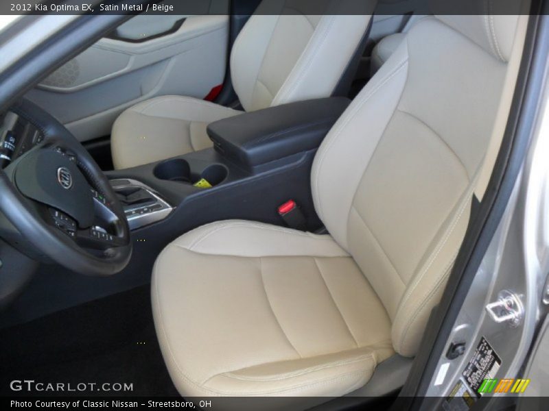 Satin Metal / Beige 2012 Kia Optima EX