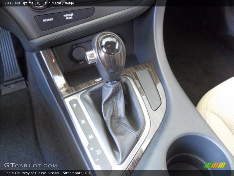 Satin Metal / Beige 2012 Kia Optima EX