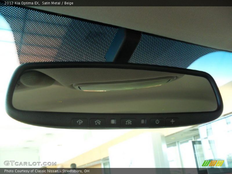Satin Metal / Beige 2012 Kia Optima EX