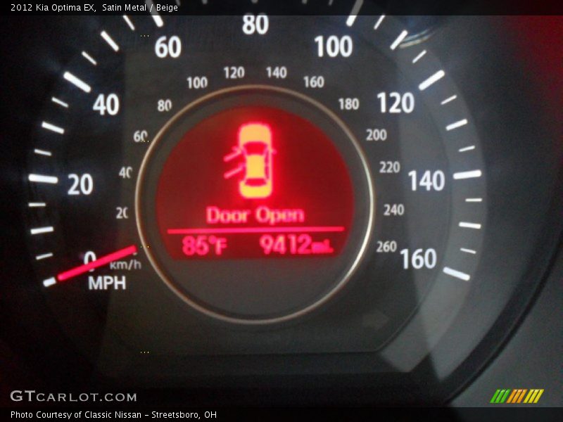 Satin Metal / Beige 2012 Kia Optima EX