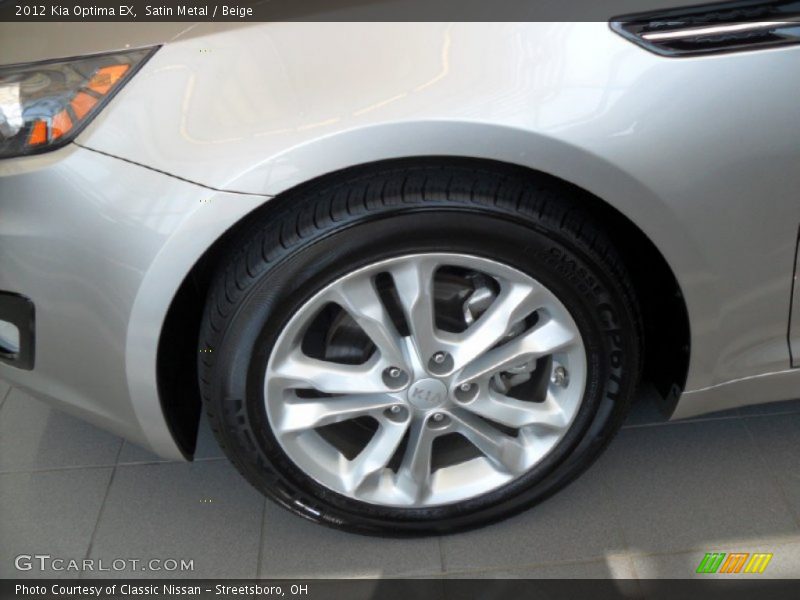 Satin Metal / Beige 2012 Kia Optima EX