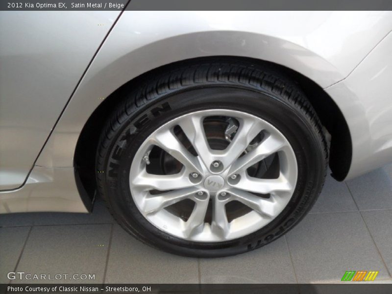 Satin Metal / Beige 2012 Kia Optima EX