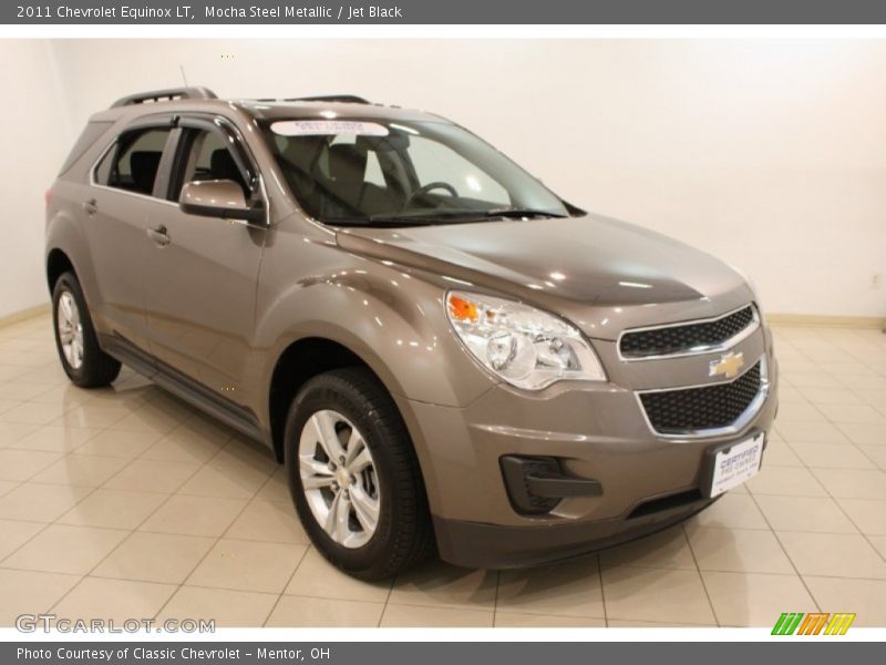 Mocha Steel Metallic / Jet Black 2011 Chevrolet Equinox LT