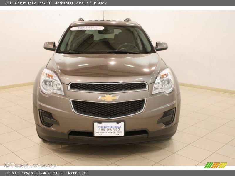 Mocha Steel Metallic / Jet Black 2011 Chevrolet Equinox LT