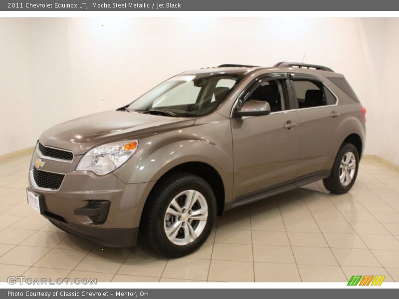 Mocha Steel Metallic / Jet Black 2011 Chevrolet Equinox LT
