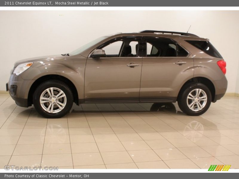 Mocha Steel Metallic / Jet Black 2011 Chevrolet Equinox LT