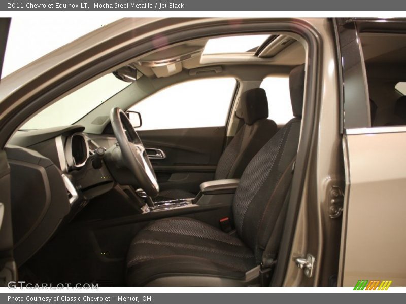 Mocha Steel Metallic / Jet Black 2011 Chevrolet Equinox LT